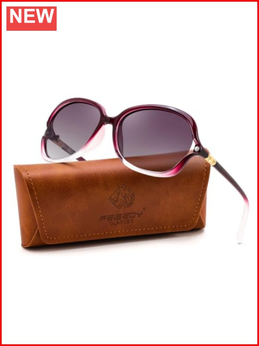 Polarized Butterfly Sunglasses UV400 Women's Fashion Eyewear